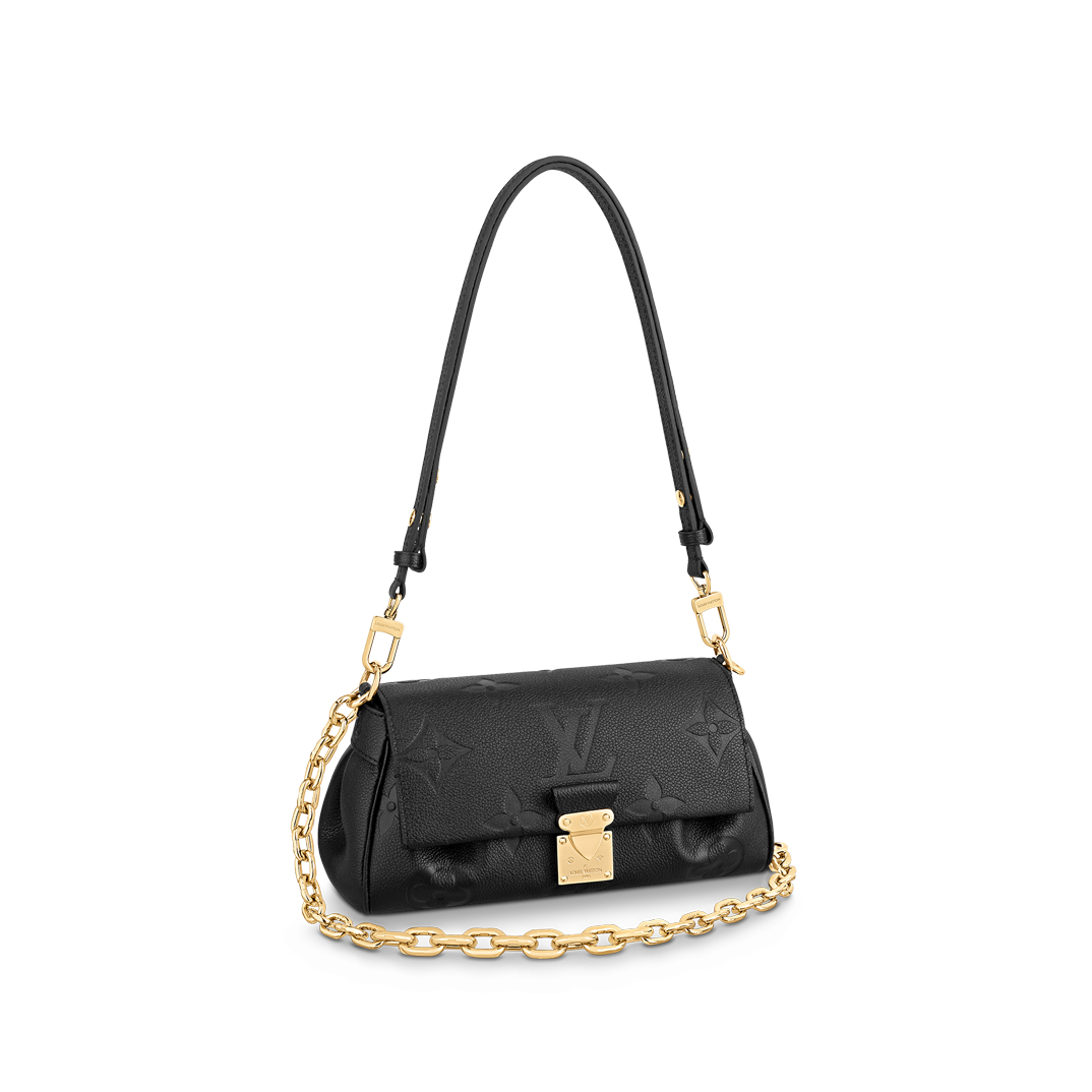 Louis Vuitton FAVORITE Monogram Shoudler Bag M45813 Black